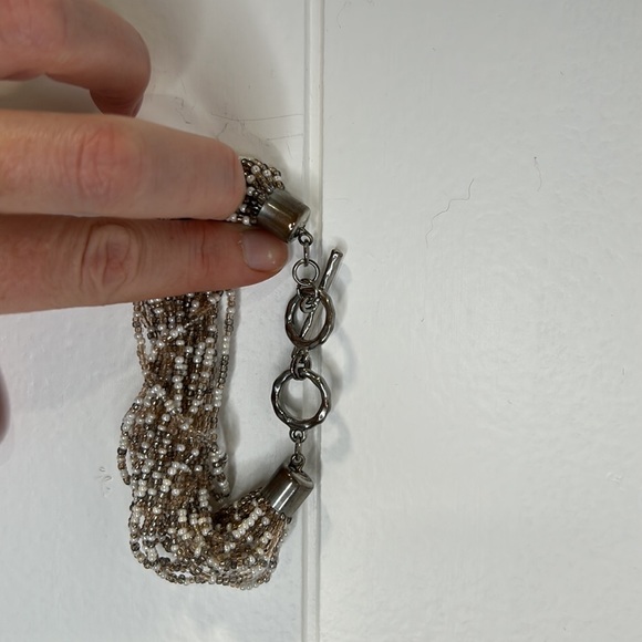 Premier Designs beaded beach shell necklace and bracelet - Picture 7 of 7